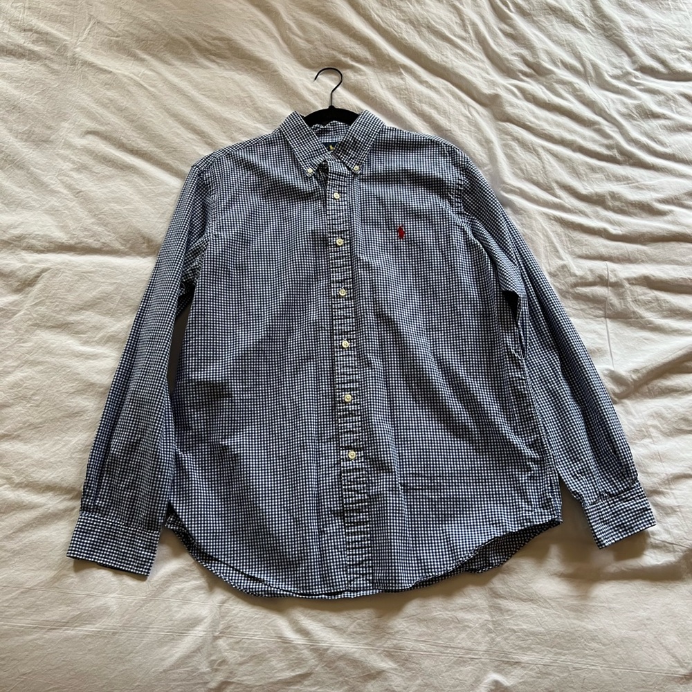 Polo Ralph Lauren Classic-Fit Button Down Poplin Shirt